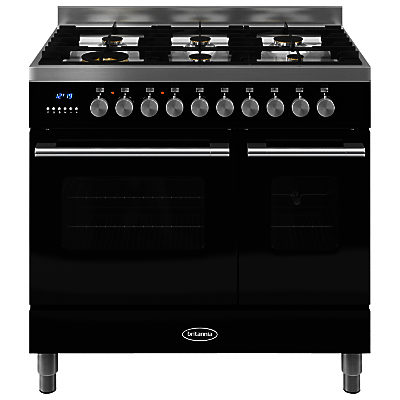 Britannia RC-9TG-DE Delphi Dual Fuel Range Cooker Gloss Black